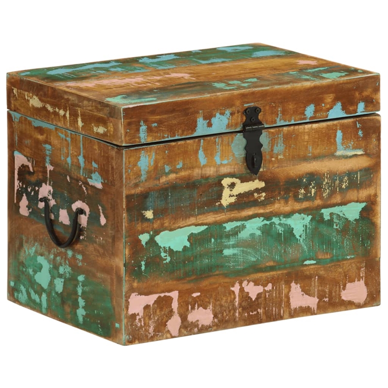 Bowery Hill Contemporary Reclaimed Solid Wood Storage in Multi-Color