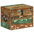 Bowery Hill Contemporary Reclaimed Solid Wood Storage in Multi-Color