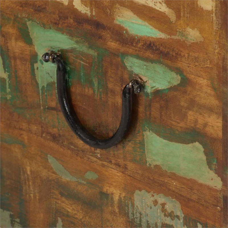 Bowery Hill Contemporary Reclaimed Solid Wood Storage in Multi-Color