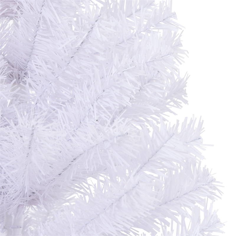 Bowery Hill PVC 4 ft Collapsible Artificial Christmas Trees in White