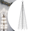 Bowery Hill Contemporary Extra Tall Led Christmas Tree in Cold White