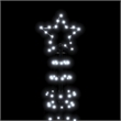 Bowery Hill Contemporary Extra Tall Led Christmas Tree in Cold White