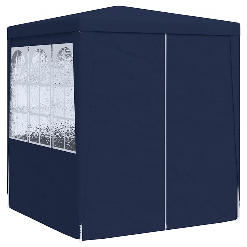 Bowery Hill Contemporary Plastic and Steel Party Tent in Blue