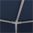 Bowery Hill Contemporary Plastic and Steel Party Tent in Blue