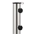 Bowery Hill Medium Stainless Steel Parasol Base in Gray Granite