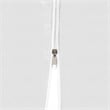 Bowery Hill Contemporary Polyethylene Steel Medium Party Tent in White