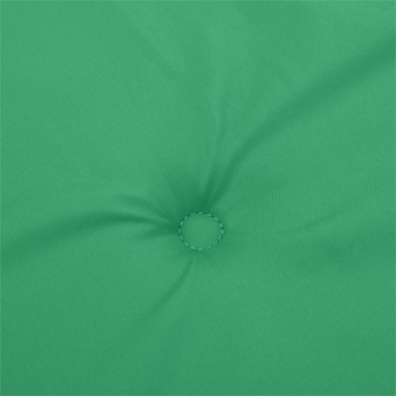 Bowery Hill Contemporary Large Garden Bench Cushion in Green