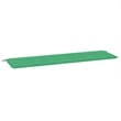 Bowery Hill Contemporary Large Garden Bench Cushion in Green