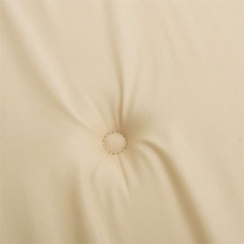 Bowery Hill Contemporary Large Garden Bench Cushion in Beige