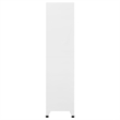 Bowery Hill Contemporary Steel Locker Cabinet in Gray Finish