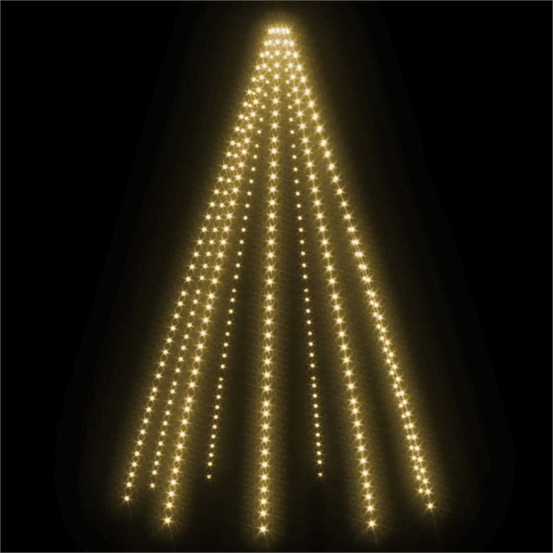 Bowery Hill PVC Large Waterproof Light Tree Light in Dark Green