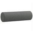 Bowery Hill Contemporary Metal Sofa Set in Dark Grey Polyester Fabric