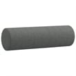 Bowery Hill Contemporary Metal Sofa Set in Dark Grey Fabric Polyester