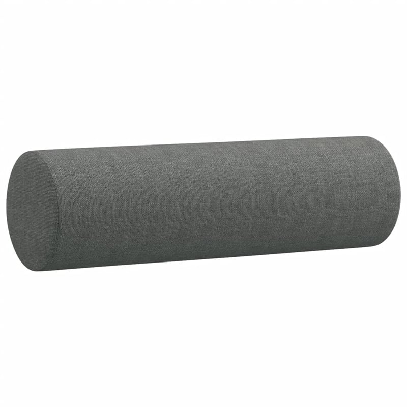 Bowery Hill 2-Seater Metal Sofa Set in Dark Grey Polyester Fabric