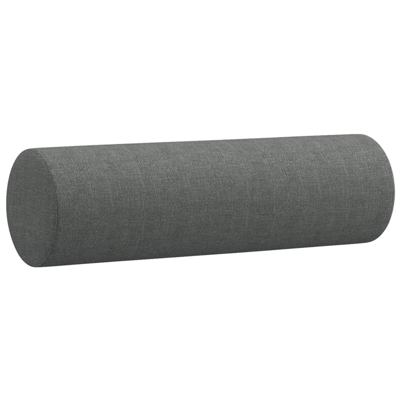 Bowery Hill Contemporary Metal Sofa Set in Dark Grey Polyester Fabric