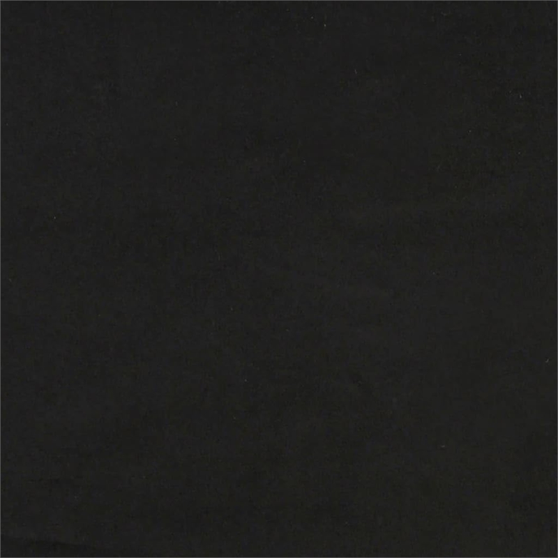 Bowery Hill Contemporary Medium Sofa Set in Black Finish Polyester