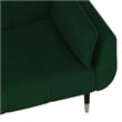 Bowery Hill Modern / Contemporary Sofa Bed in Dark Green Polyester