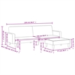 Bowery Hill Contemporary Sofa Bed in Black Finish Polyester Velvet