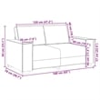 Bowery Hill Contemporary 3 Pc Sofa Set with Cushion in Black