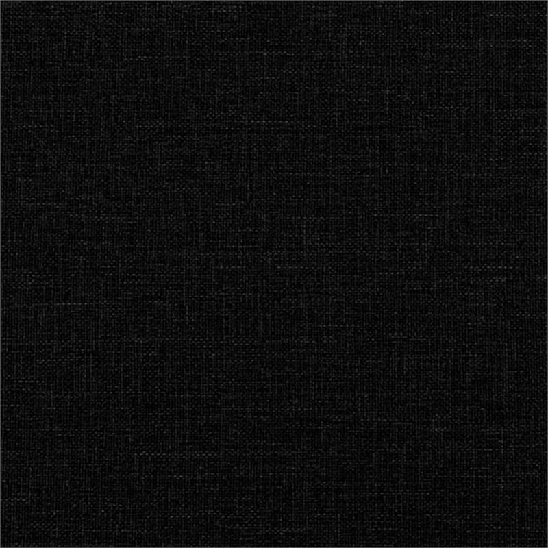 Bowery Hill Contemporary Standard Sofa Bed in Black Polyester