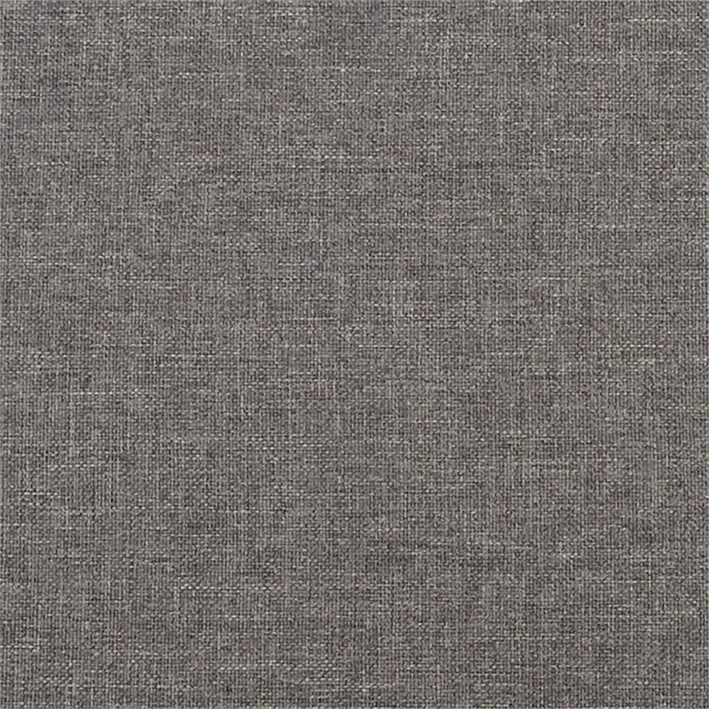 Bowery Hill Contemporary 2-Seater Sofa in Dark Gray Polyester