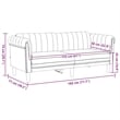 Bowery Hill Modern / Contemporary Sofa in Brown Faux Suede Leather