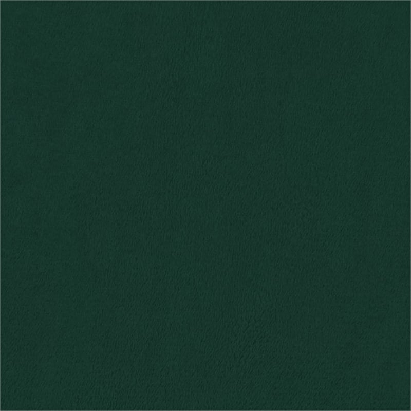 Bowery Hill Contemporary Chesterfield Single Sofa Chair in Dark Green