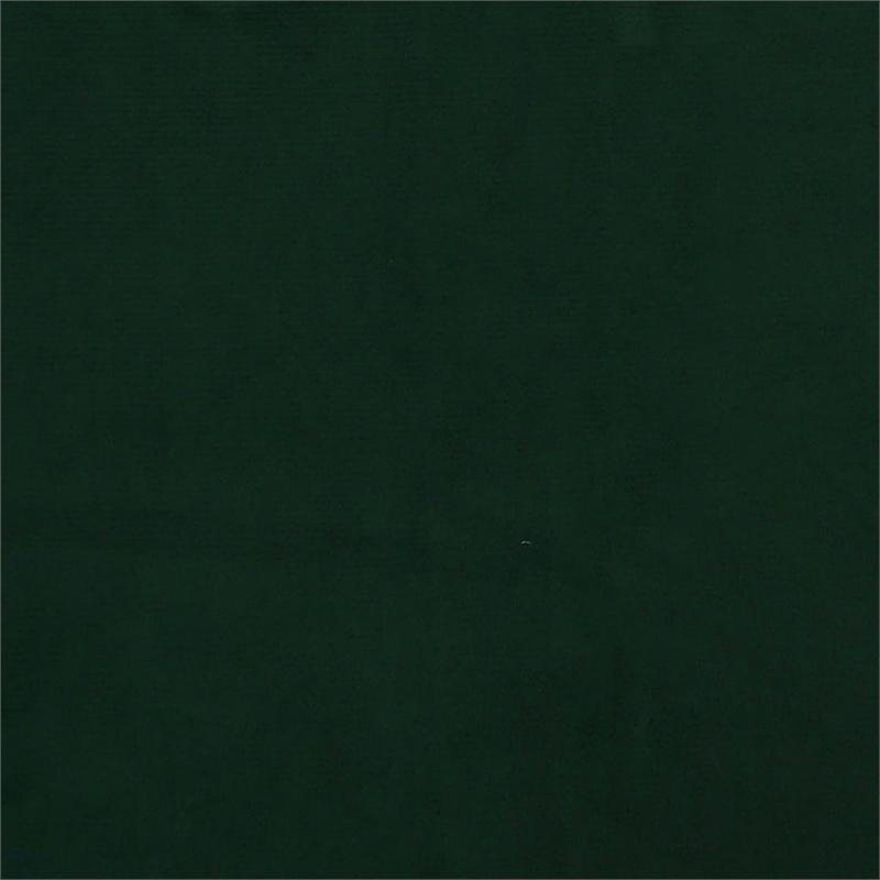 Bowery Hill 2-Seater Sofa Bed in Dark Green Polyester Velvet