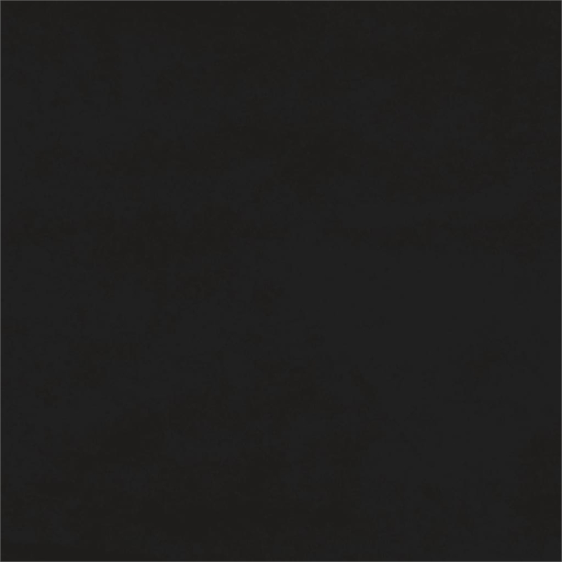 Bowery Hill Contemporary 2-Seater Sofa Bed in Black Polyester Velvet