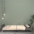 Bowery Hill Contemporary Sleeper Sofa Bed in Dark Gray Polyester