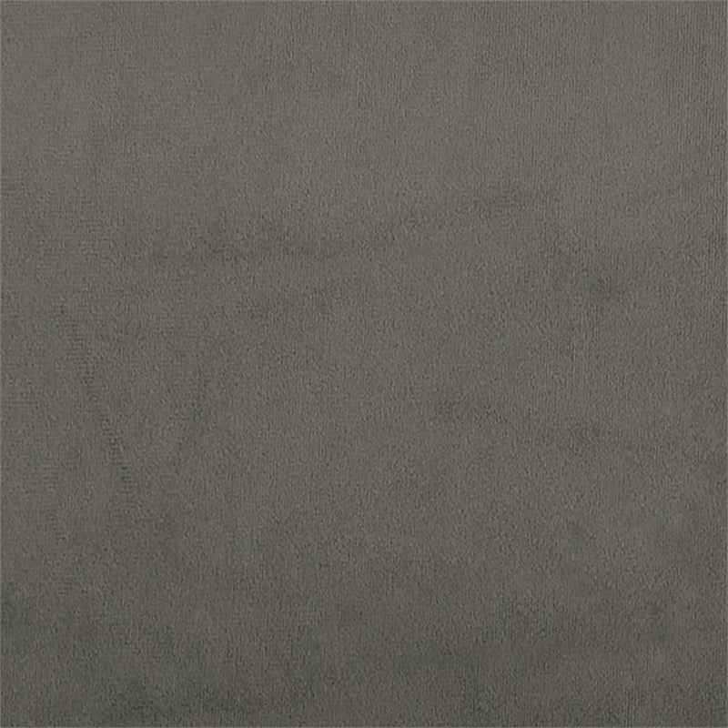 Bowery Hill Contemporary Sleeper Sofa Bed in Dark Gray Polyester