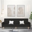 Bowery Hill Modern / Contemporary Sofa Bed in Black Polyester