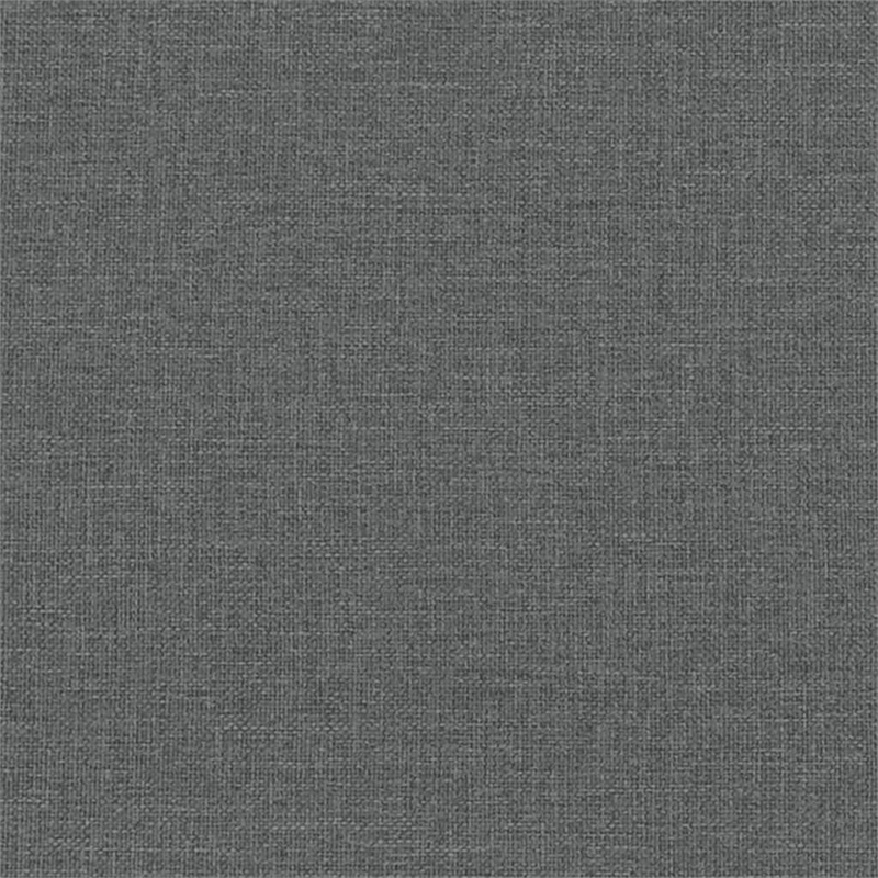 Bowery Hill Contemporary 2-Seater Sofa in Dark Grey Polyester