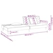 Bowery Hill Modern / Contemporary Sofa Bed in Black Polyester