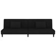 Bowery Hill Modern / Contemporary Sofa Bed in Black Polyester