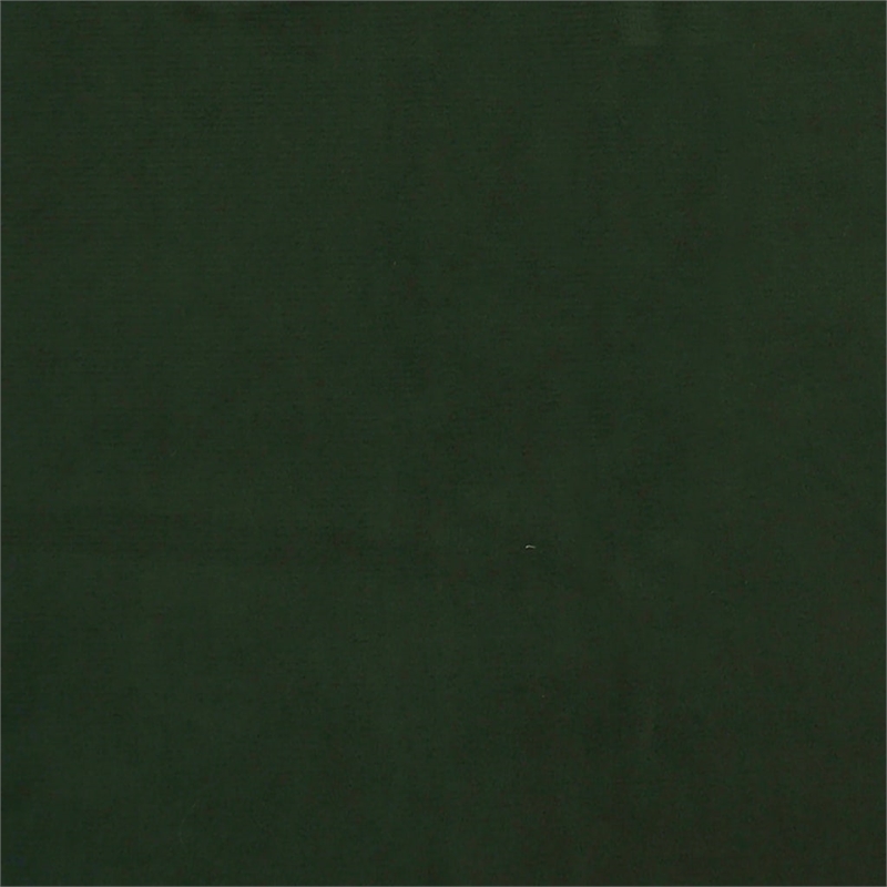 Bowery Hill Contemporary Sofa Bed in Dark Green Polyester Velvet