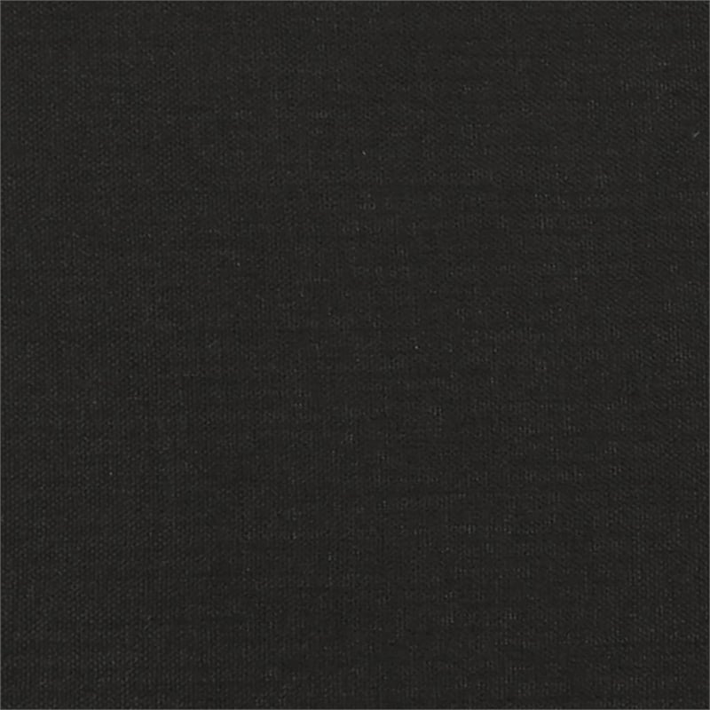 Bowery Hill Contemporary 2-Seater Size Sofa Bed in Black Fabric