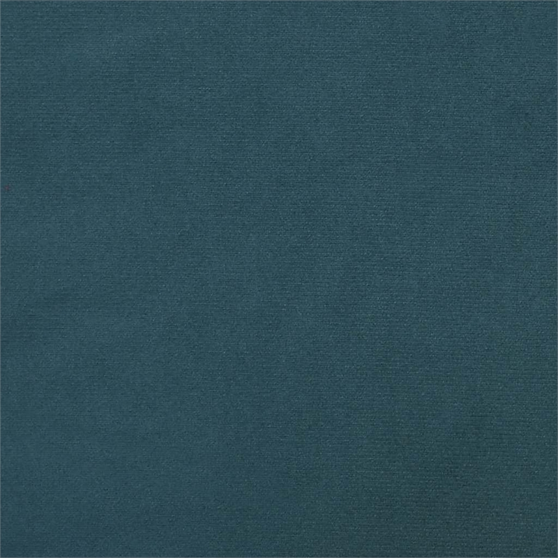 Bowery Hill Contemporary Medium Sofa Bed in Blue Polyester Velvet