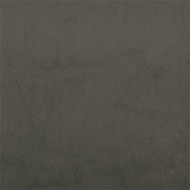 Bowery Hill Contemporary Sleeper Sofa Bed in Dark Gray Velvet