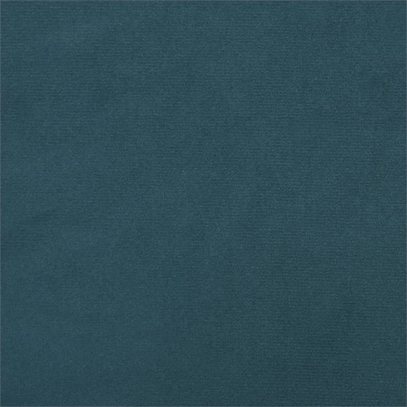 Bowery Hill Modern / Contemporary Sofa Bed in Blue Polyester Velvet