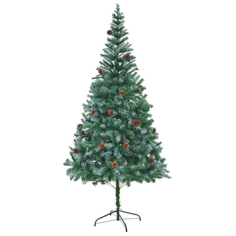 Bowery Hill Xmas Tree Green with white tips PVC 82.7
