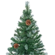 Bowery Hill Xmas Tree Green with white tips PVC 82.7