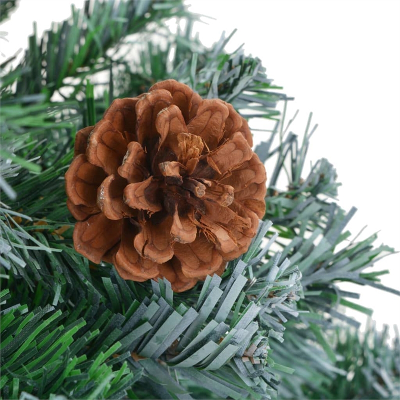 Bowery Hill Xmas Tree Green with white tips PVC 82.7