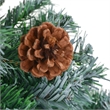 Bowery Hill Christmas Tree Green with white tips PVC 6 ft Collapsible