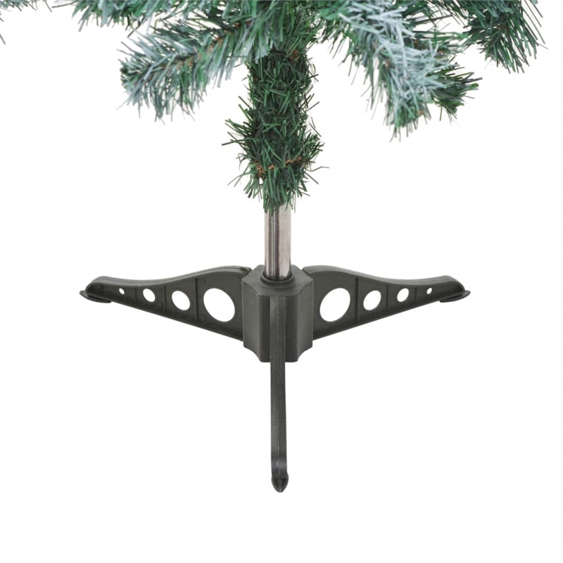 Bowery Hill Contemporary Christmas Tree Green White PVC 59.1