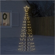 Bowery Hill LED Christmas Tree with Spikes 220 LEDs Warm White 70.9