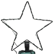 Bowery Hill LED Christmas Tree Colorful light with green needles