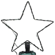 Bowery Hill LED Christmas Tree Warm white dark green PVC Copper Iron
