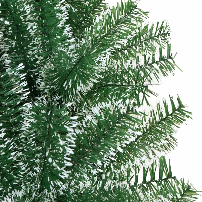 Bowery Hill Artificial Christmas Tree Green and white PET 59.1