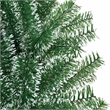Bowery Hill Artificial Christmas Tree Green and white PET 59.1